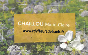 Carte Marie-Claire CHAILLOU