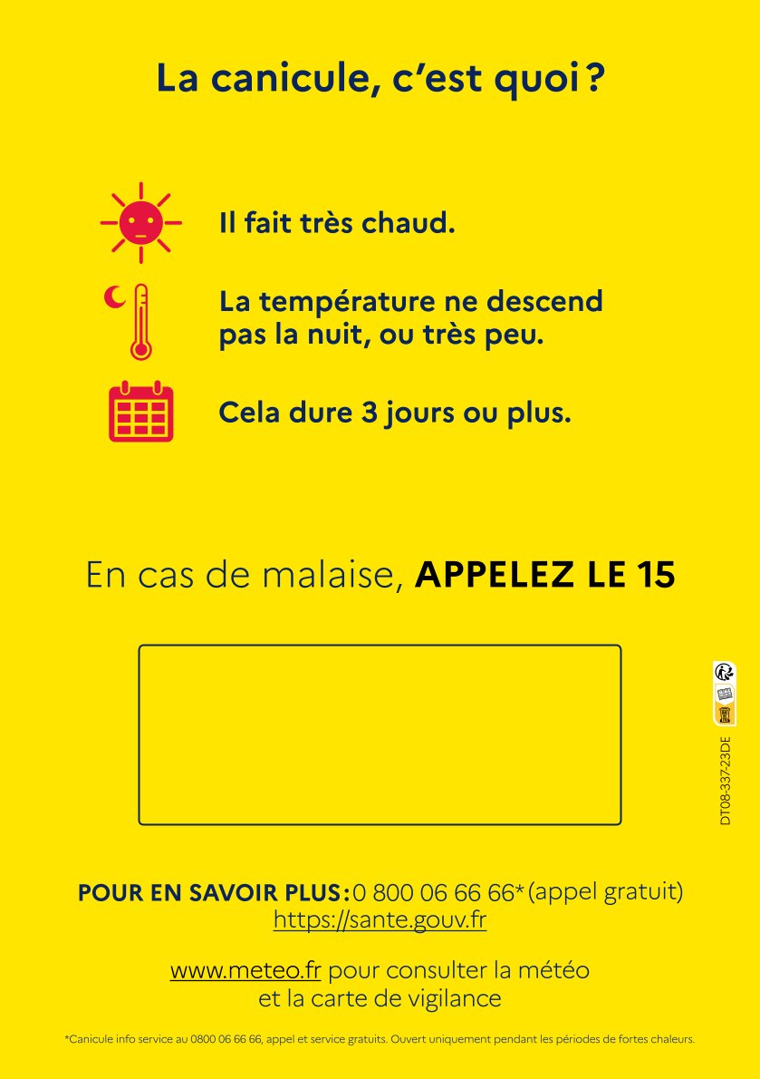 définition canicule