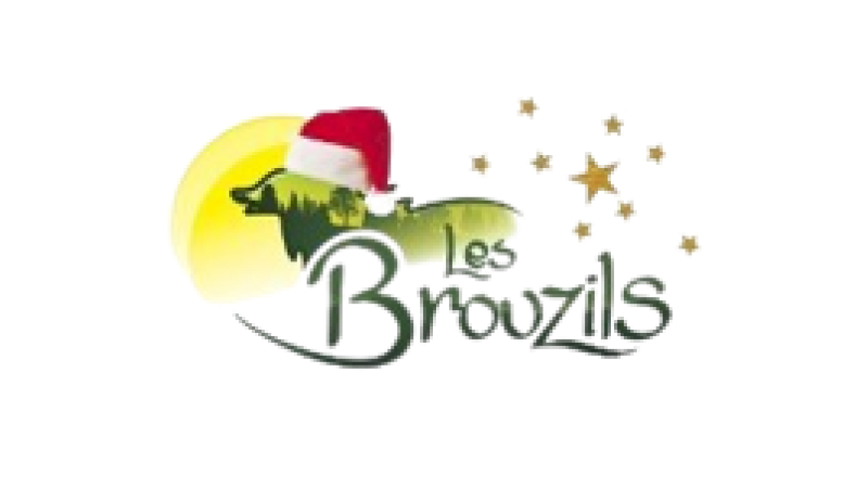 Logo Brouzils thème Noël